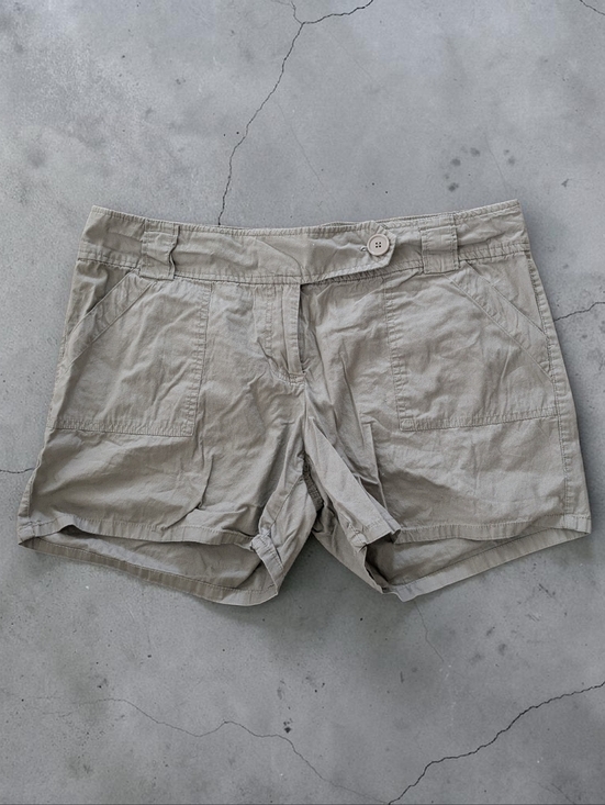 The Limited Pants - The Limited Shorts Tan Cotton Chino Lightweight Mid Rise Drew Fit